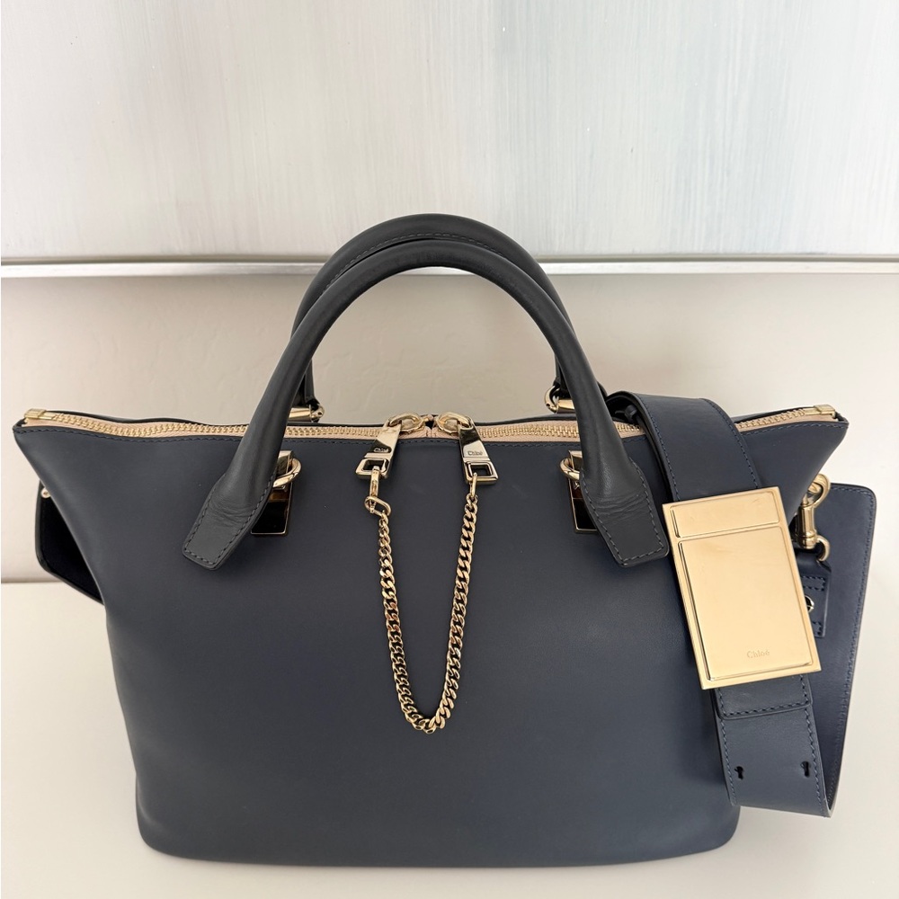 CHLOÉ Smooth Leather Handle Bag